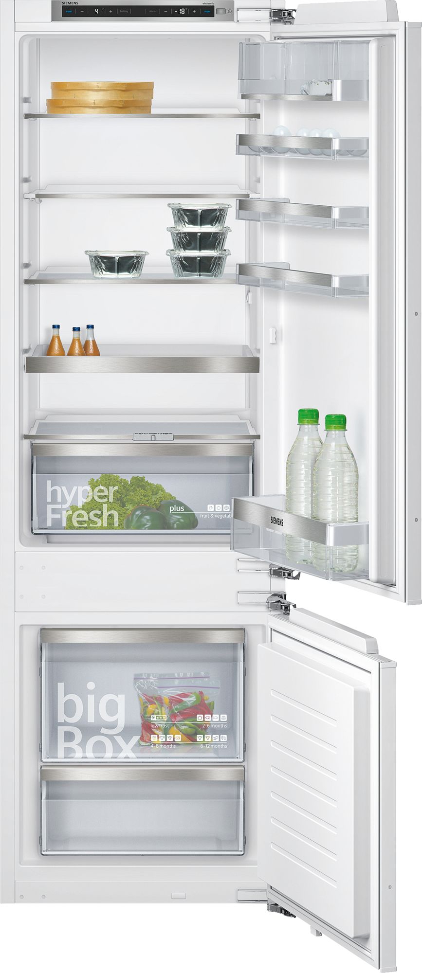 Siemens%20İQ500%20ALTTAN%20DONDURUCULU%20ANKASTRE%20BUZDOLABI%20177.2%20X%2055.8%20CM%20KI87SAF30N